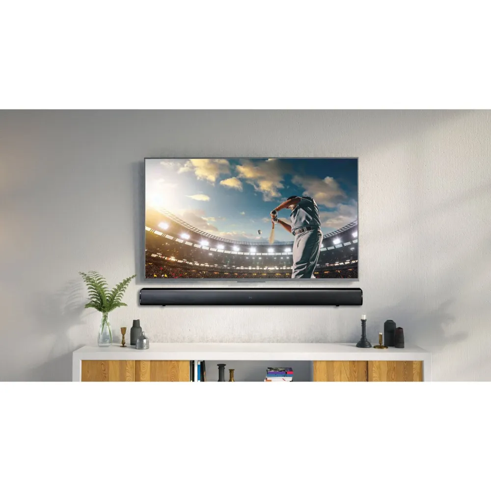 Sale Lenco Soundbar-kaiutin , 90cm, subwooferilla, 80W, RMS