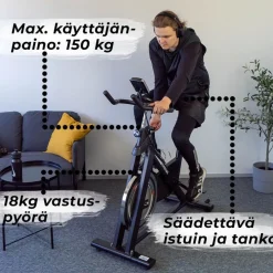 Online Nordcore Spinningpyörä Core 1800