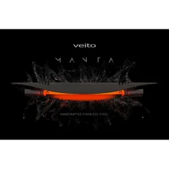 New Veito Säteilylämmitin Manta 2500 W IP55 musta/hopea