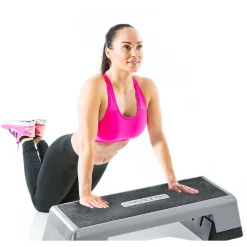 Sale Gymstick Steppilauta Pro Step harmaa/musta