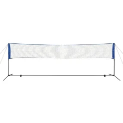New FinePRICE Sulkapalloverkko ja sulkapallot, 500x155cm