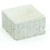 Hot Rudus Suojatiekivi Kartanonoppa 80 138x138x80 mm sileä valkoinen