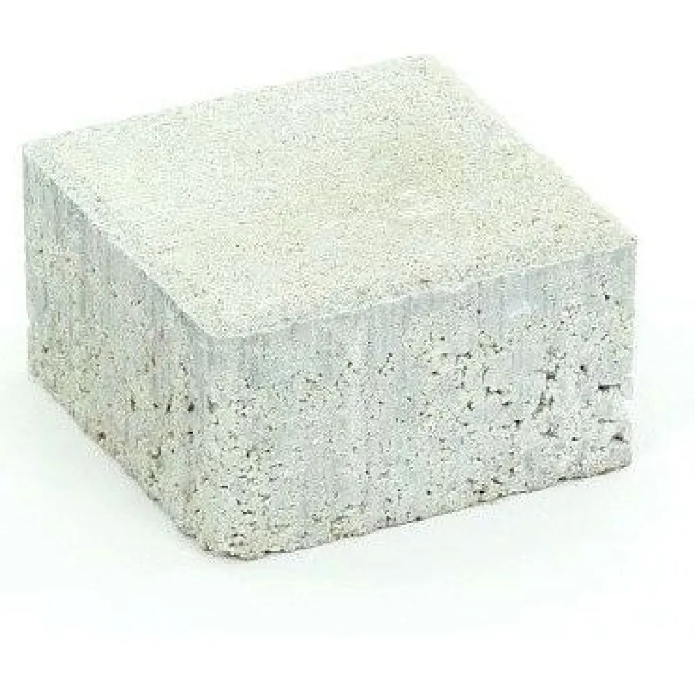 Hot Rudus Suojatiekivi Kartanonoppa 80 138x138x80 mm sileä valkoinen