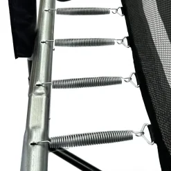 Clearance Stratos Suorakaide Trampoliini Premium Black Line, 275x427 cm, sis. portaat ja turvaverkko