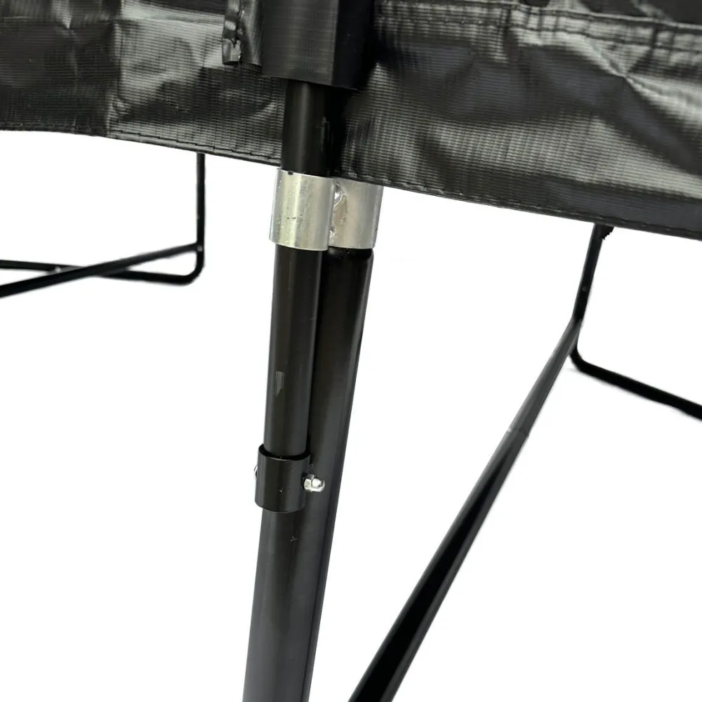 Clearance Stratos Suorakaide Trampoliini Premium Black Line, 275x427 cm, sis. portaat ja turvaverkko