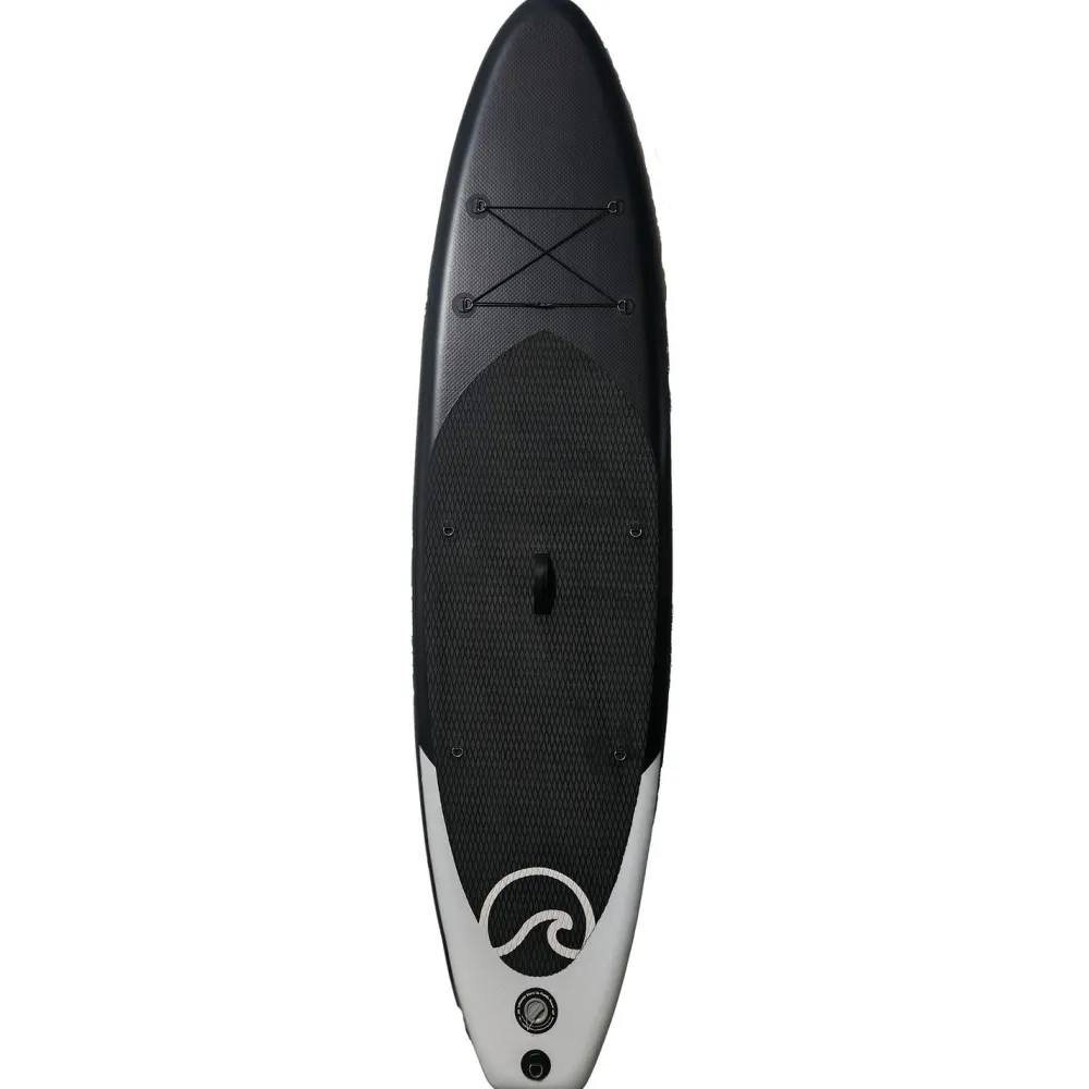 Online Deep Sea SUP-lautasetti Pro ilmatäytteinen 300 cm 15 PSI musta