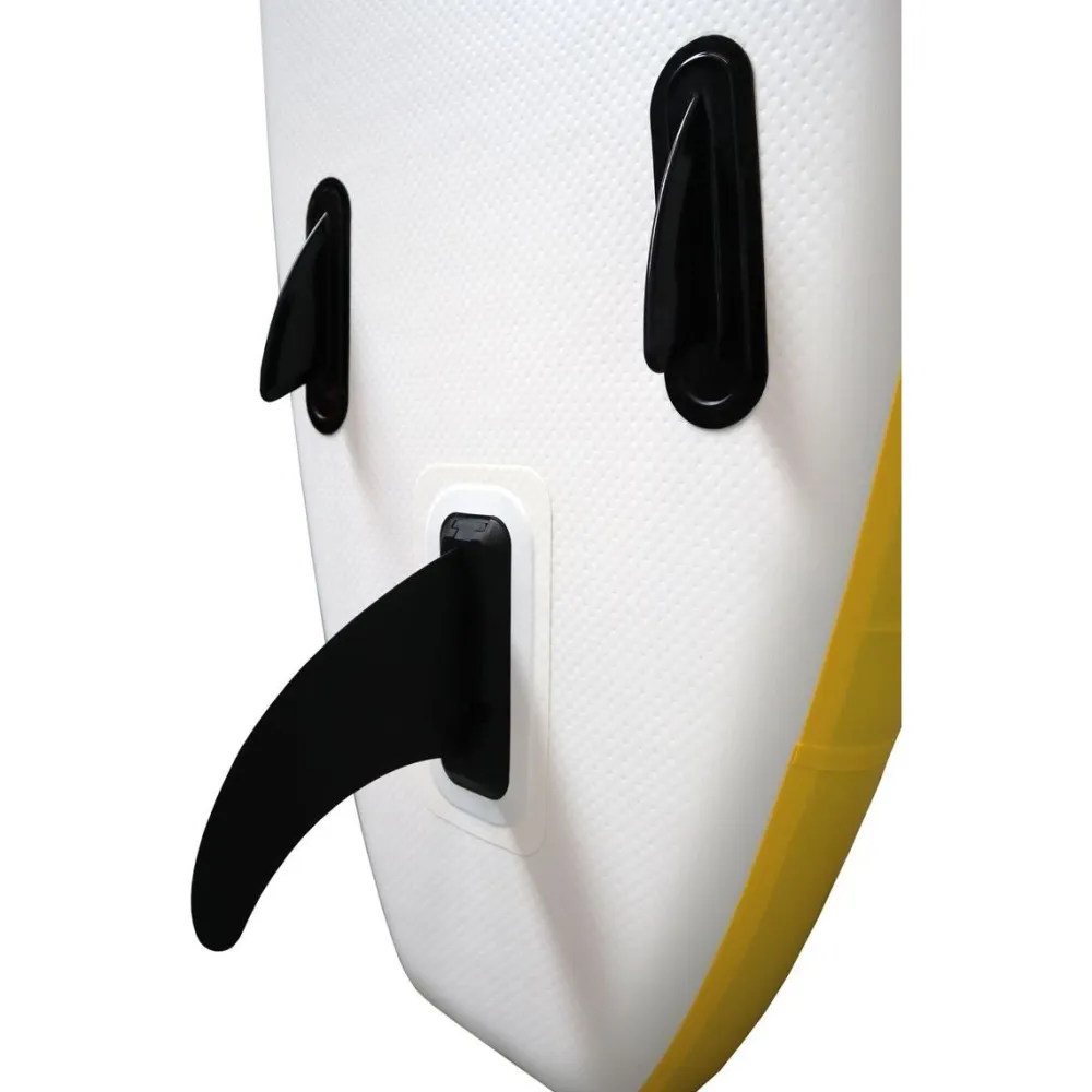 Hot Fiji SUP-lautasetti 300cm valkoinen/keltainen