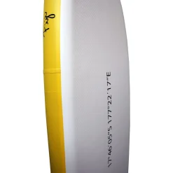 Hot Fiji SUP-lautasetti 300cm valkoinen/keltainen