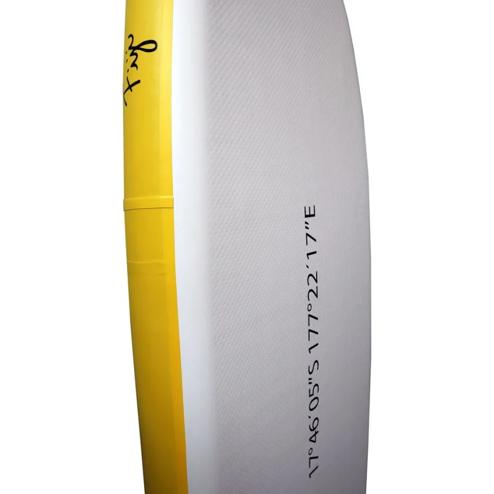 Hot Fiji SUP-lautasetti 300cm valkoinen/keltainen
