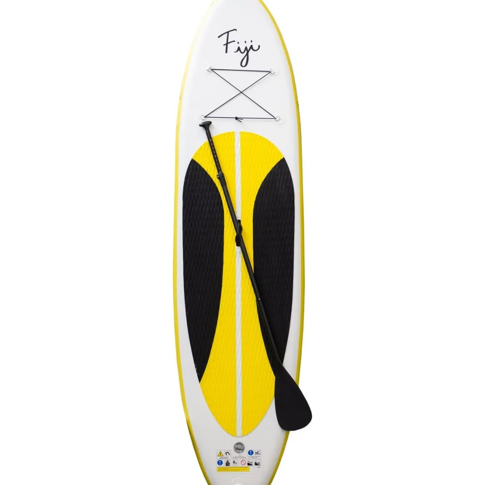 Hot Fiji SUP-lautasetti 300cm valkoinen/keltainen