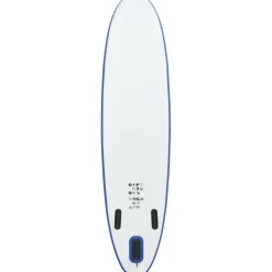 New FinePRICE SUP-lautasetti, ilmatäytteinen, 390cm, sininen/valkoinen