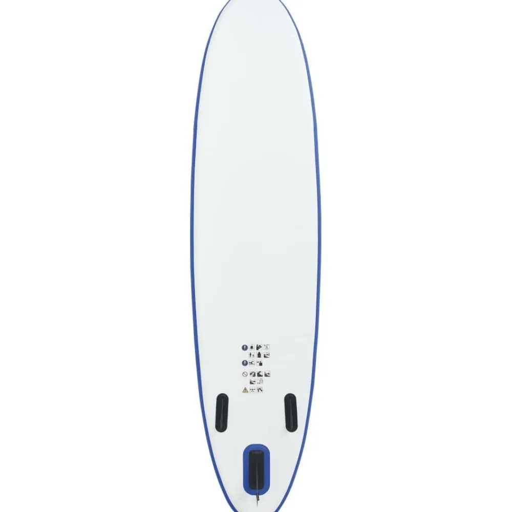 Best FinePRICE SUP-lautasetti, ilmatäytteinen, 360cm, sininen/valkoinen