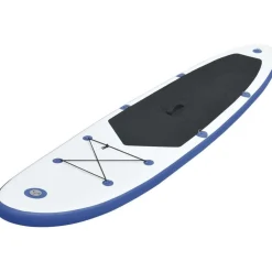 Best FinePRICE SUP-lautasetti, ilmatäytteinen, 360cm, sininen/valkoinen