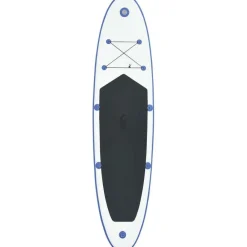 Best FinePRICE SUP-lautasetti, ilmatäytteinen, 360cm, sininen/valkoinen