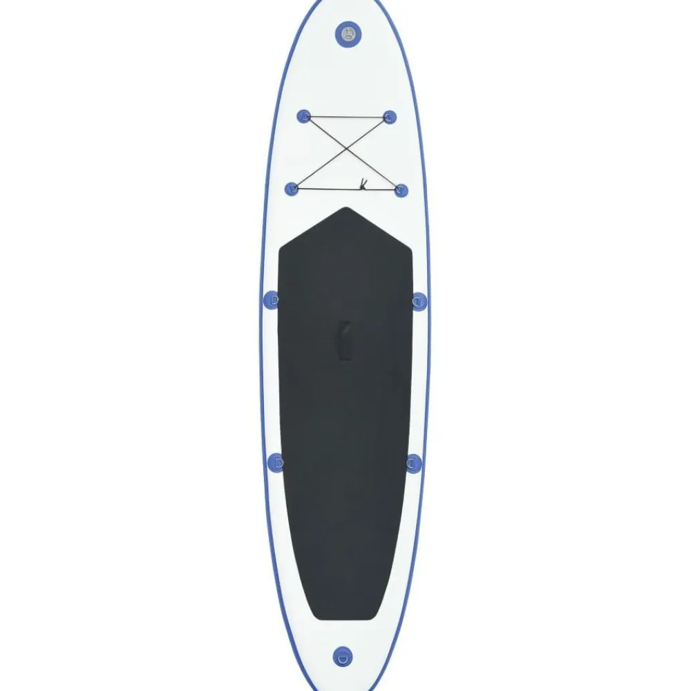Best FinePRICE SUP-lautasetti, ilmatäytteinen, 360cm, sininen/valkoinen