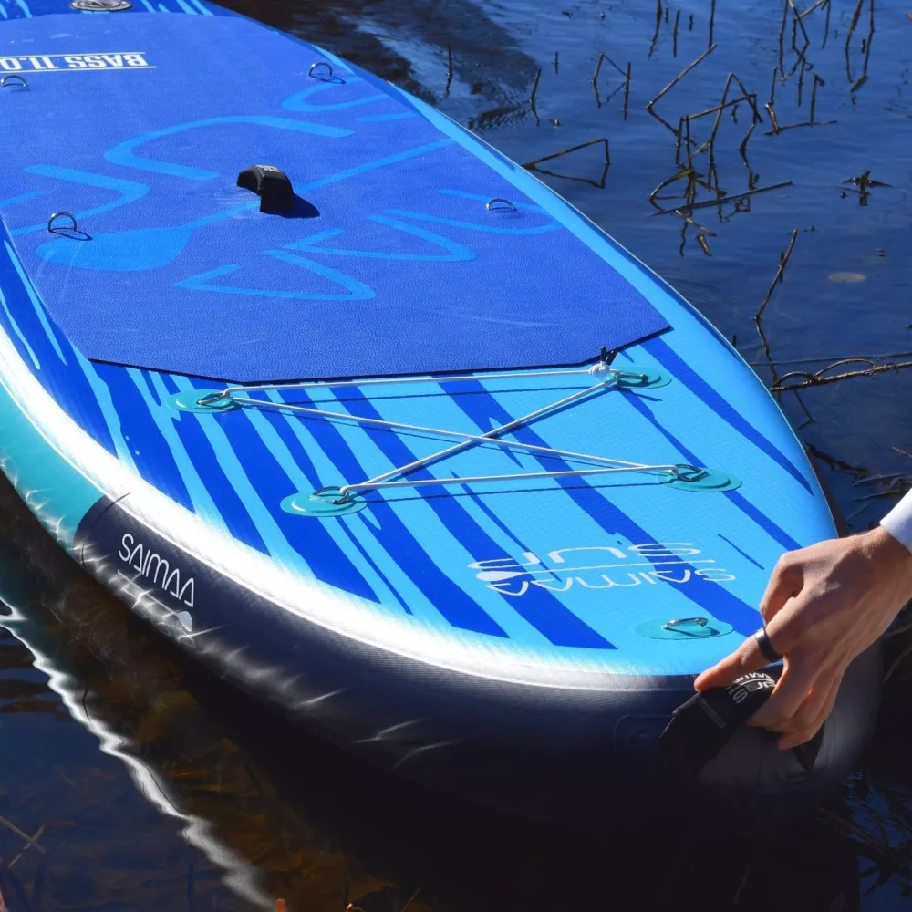 Sale Saimaa SUP-lautasetti Bass 11.0 2025, sininen