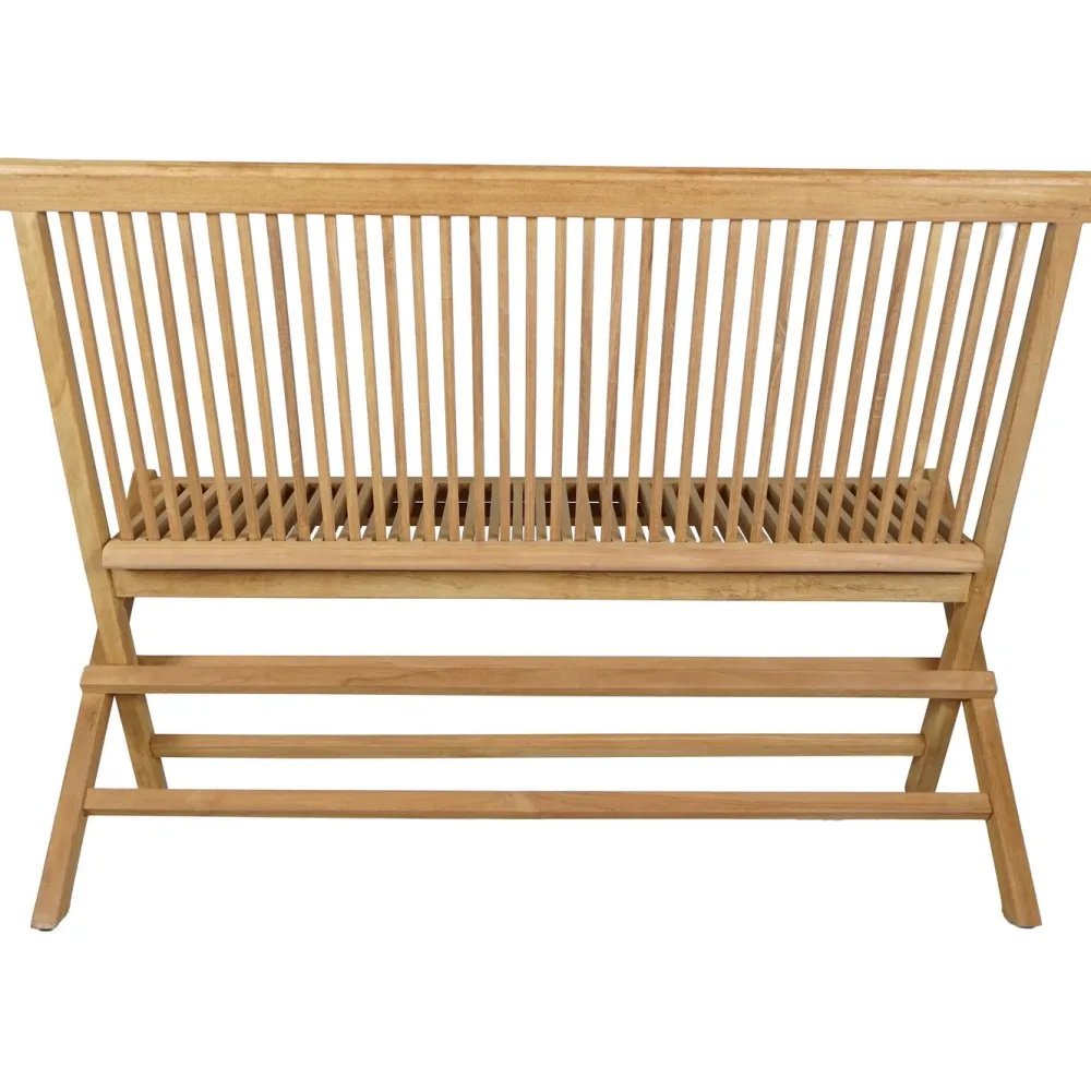 Outlet Baltic Garden Taitettava penkki Milano, 120 cm