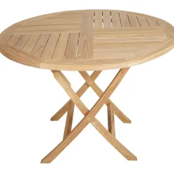 Best Baltic Garden Taitettava pöytä Milano, Ø100 cm