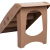 FinePRICE Taitettavat koiran portaat ruskea 62x40x49,5 cm