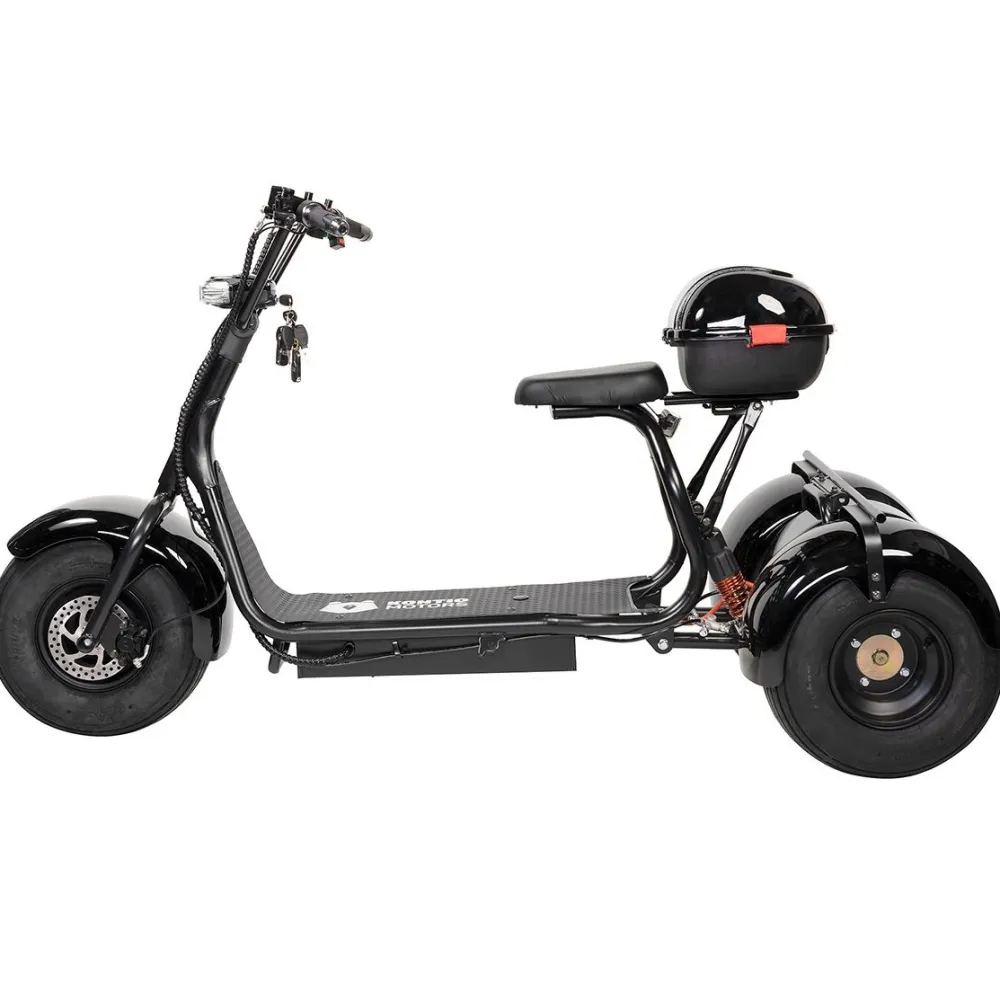 New Kontio Motors Takaboksi Kontio Kruiser Trike sähköskootterille