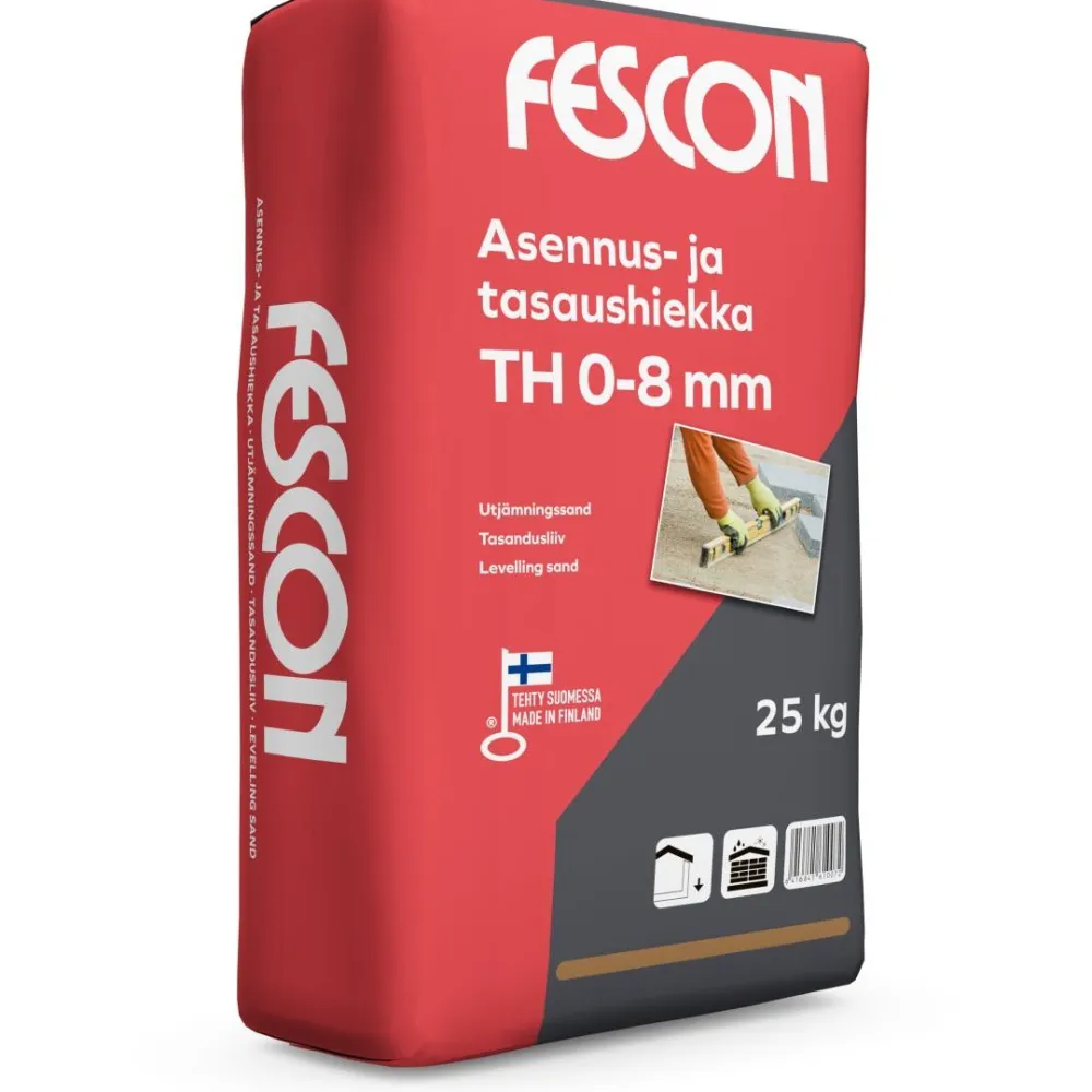 Outlet Fescon Tasaushiekka TH 0-8 mm 25 kg