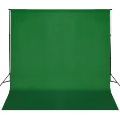 Outlet FinePRICE Taustakangas puuvilla, chromakey, 300x300 cm, vihreä