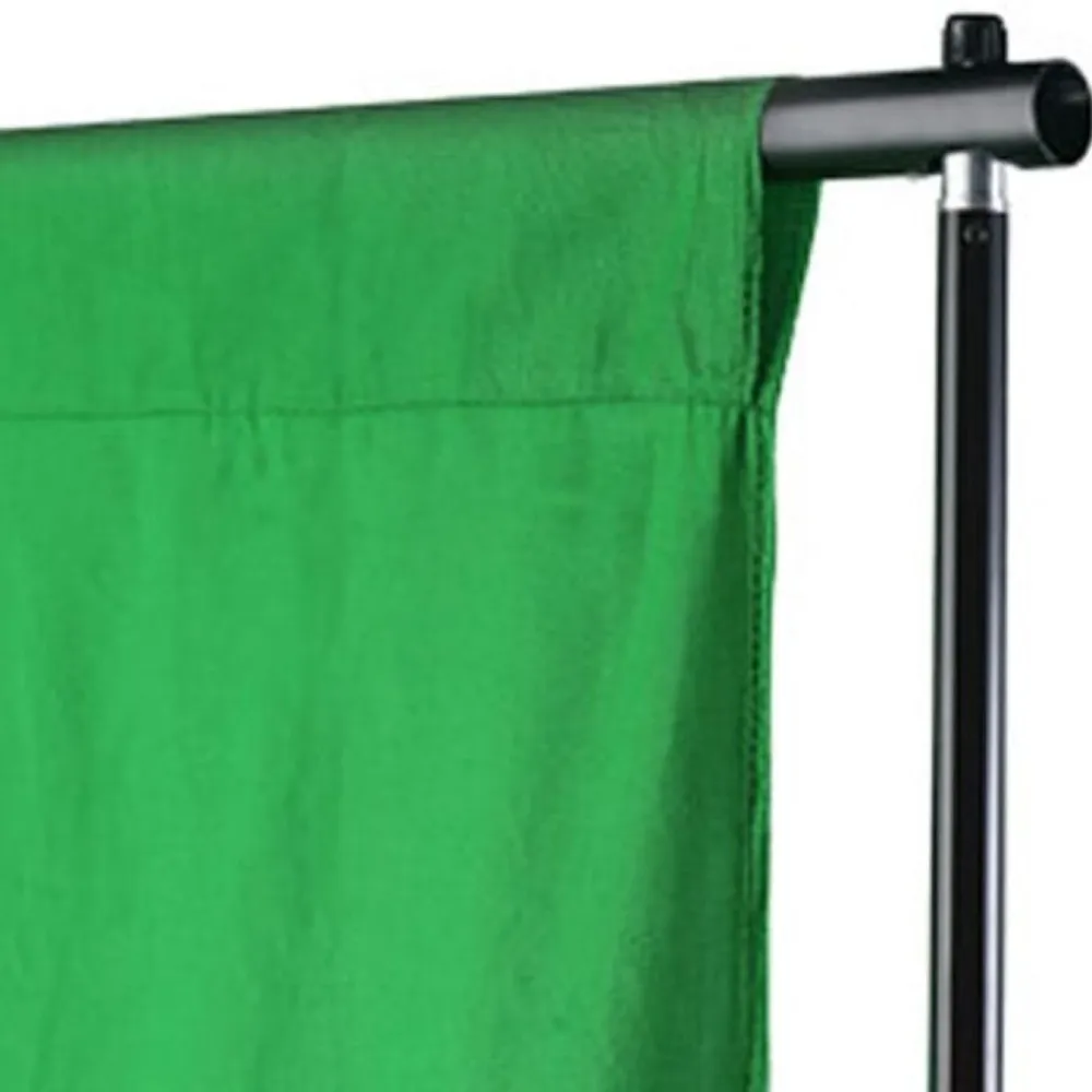 Sale FinePRICE Taustakangas puuvilla, chromakey, 500x300 cm, vihreä