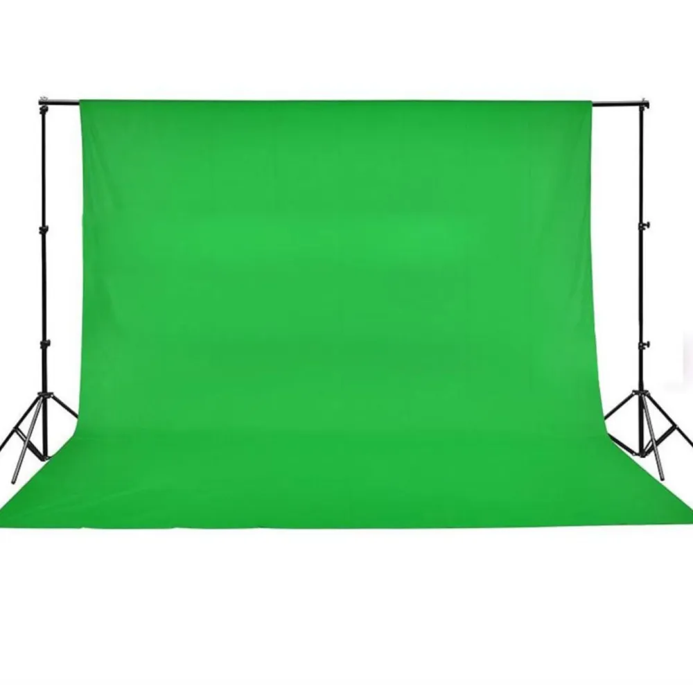 Sale FinePRICE Taustakangas puuvilla, chromakey, 500x300 cm, vihreä