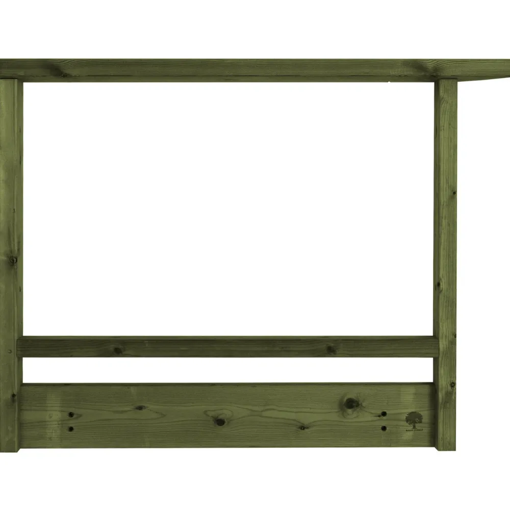 Clearance Tammiston puu Terassielementti Aitakehys kulma T04 vihreä