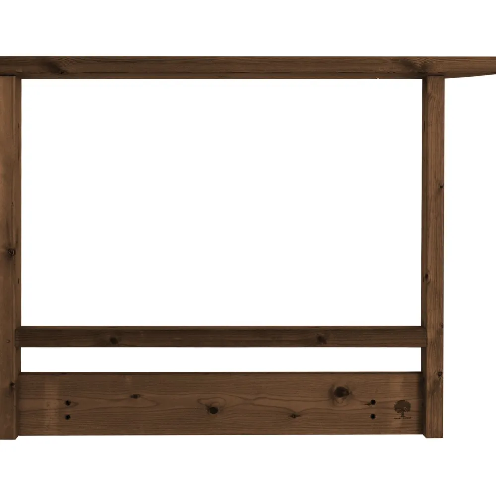 Clearance Tammiston puu Terassielementti Aitakehys kulma T04R ruskea