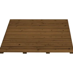 Discount Tammiston puu Terassielementti Laatta T02R 900x900 mm 4 tukirimaa ruskea