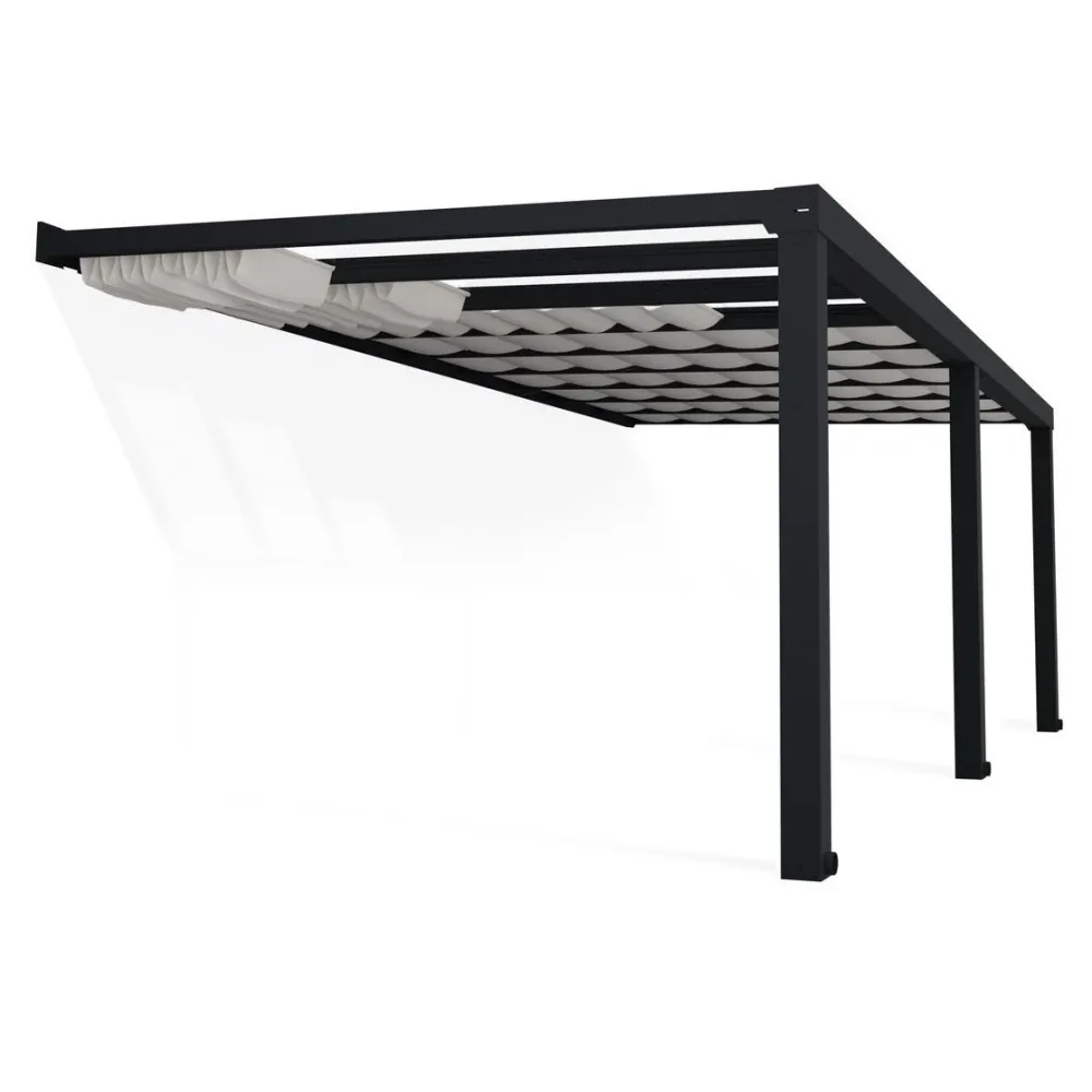 Outlet Palram-Canopia Terassikatoksen kattoverho Stockholm, valkoinen, eri kokoja