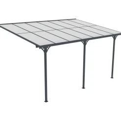 Hot Fornorth Terassikatos , 435x300x225-270 cm, harmaa