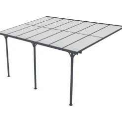 Hot Fornorth Terassikatos , 435x300x225-270 cm, harmaa