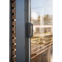 Hot Vivalon Terassilasitus Avara, puitteeton 5-osainen, 2500-5930mm leveään aukkoon, harmaa lasi