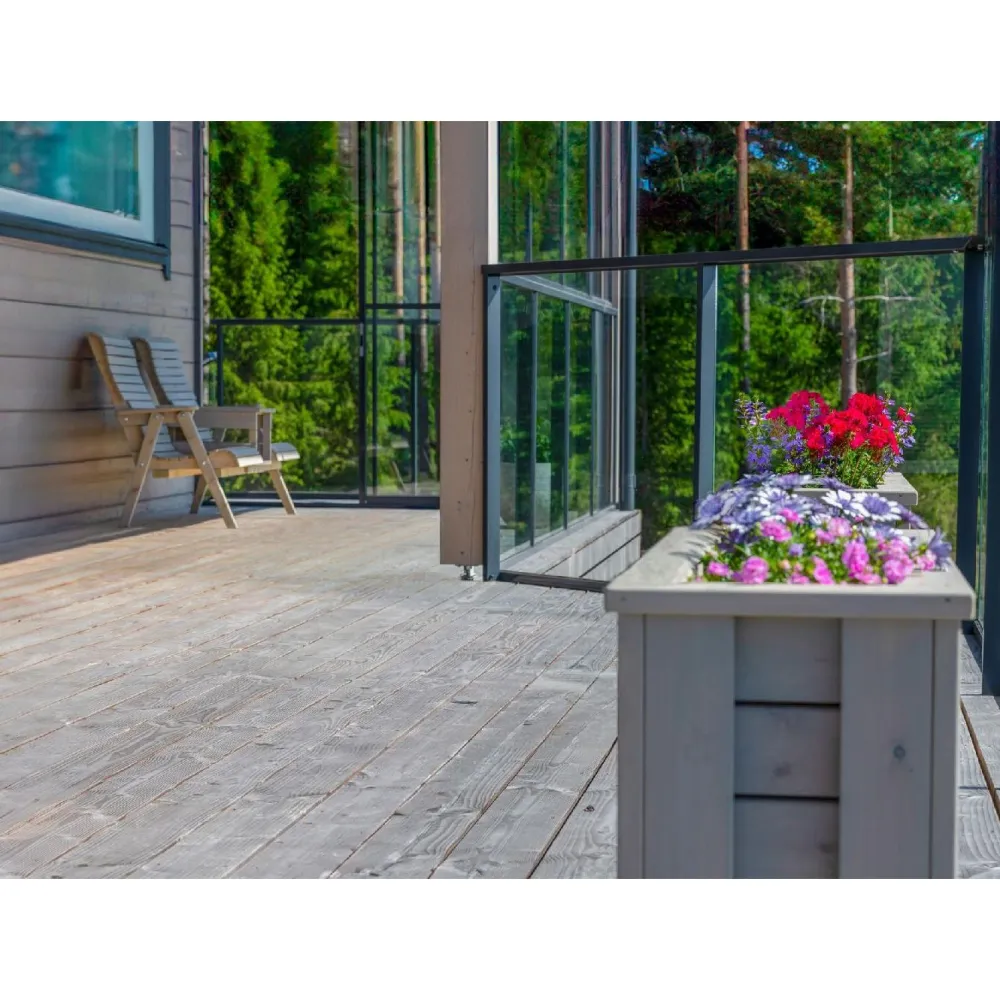 Outlet Lauta Terassi Arctic Outdoor SHP, 45x145mm, douglaskuusi, puuvalmis