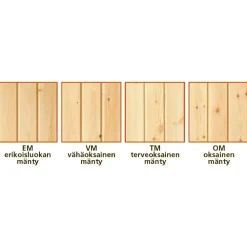Best Oiva Terassilauta SHP mänty 28x95 mm OM ruskea