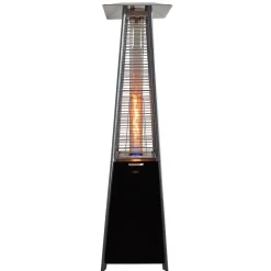 New FlameTower Terassilämmitin 185 musta kaasukäyttöinen