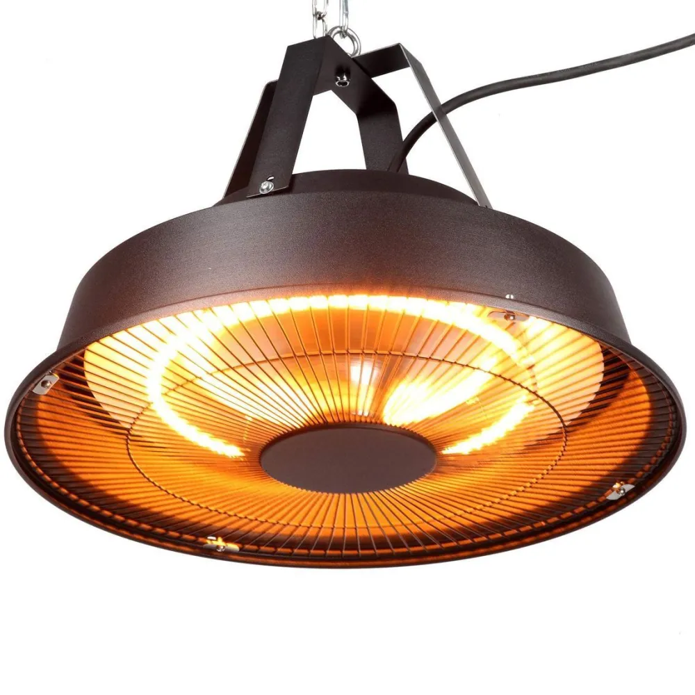 New Fornorth Terassilämmitin kattoon 1500W, musta