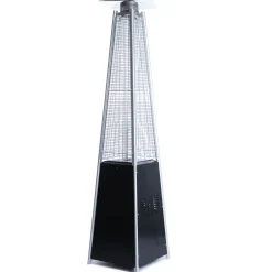 Fornorth Terassilämmitin Pyramid, 13kW kaasukäyttöinen, rosteri