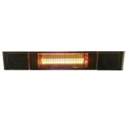 Discount HEAT1 Terassilämmitin Eco High-line 660-2000W BT kaiuttimet kaukosäädin musta