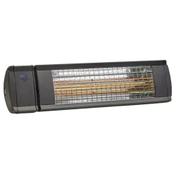 New HEAT1 Terassilämmitin Eco High-line 500-1500W kaukosäädin eri värejä Antrasiitti