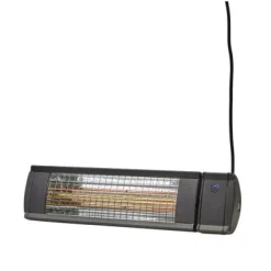 New HEAT1 Terassilämmitin Eco High-line 500-1500W kaukosäädin eri värejä Antrasiitti