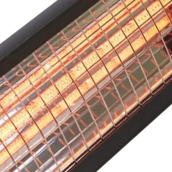 New HEAT1 Terassilämmitin Eco High-line 500-1500W kaukosäädin eri värejä Antrasiitti