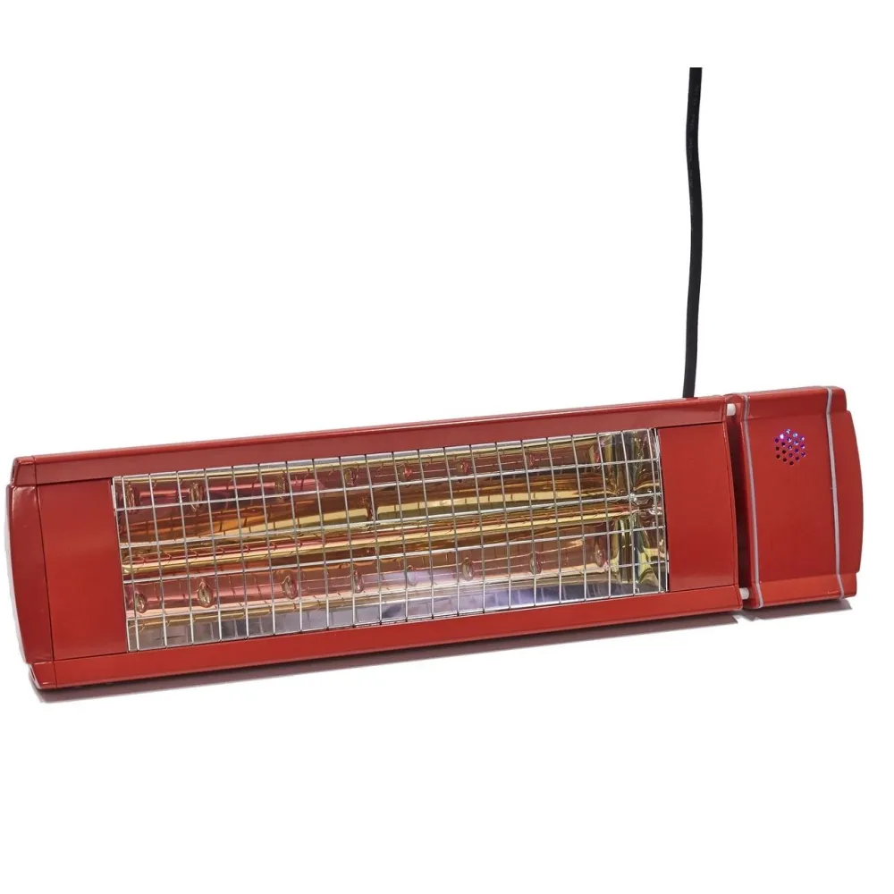 Outlet HEAT1 Terassilämmitin Eco High-line 660-2000W kaukosäädin punainen