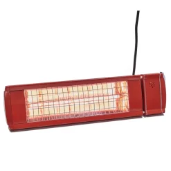 Outlet HEAT1 Terassilämmitin Eco High-line 660-2000W kaukosäädin punainen