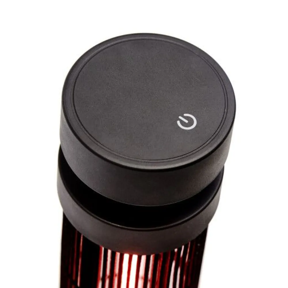 Online HEAT1 Terassilämmitin Eco High-line Cone pöydän alle 1200W musta