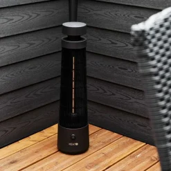 Online HEAT1 Terassilämmitin Eco High-line Cone pöydän alle 1200W musta