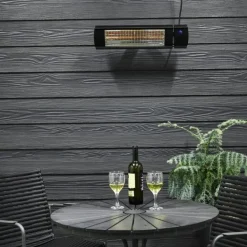 Online HEAT1 Terassilämmitin Eco High-line 660-2000W kaukosäädin eri värejä