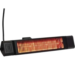 Online HEAT1 Terassilämmitin Eco Plus-line 2000W kaukosäädin musta
